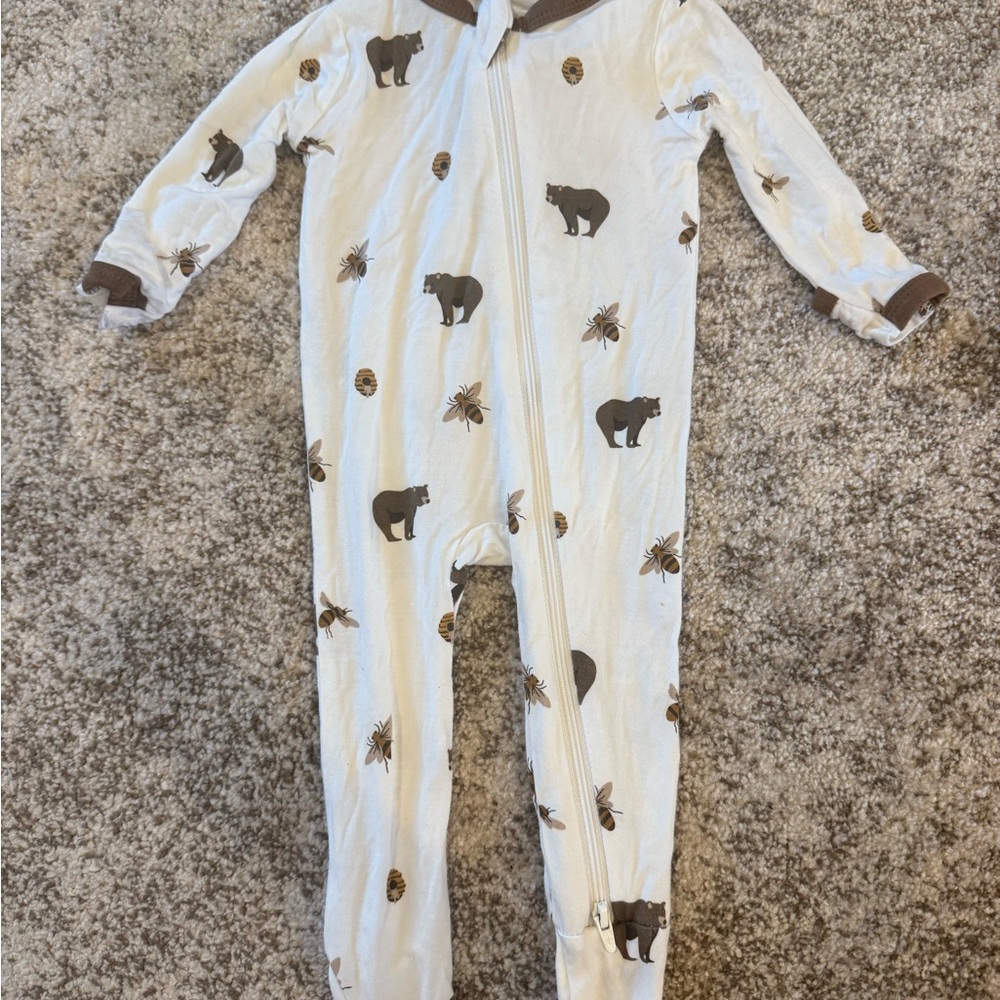 Kyte Baby Footie Bear & Bees Onesie